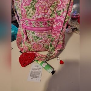 Vera Bradley Pink Bag/Lotion/Sample (All Inclusive) EUC